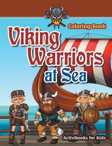 Produktbild: Viking Warriors at Sea Coloring Book