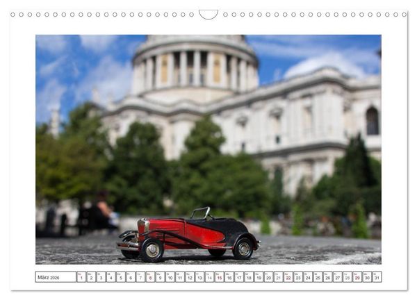 Produktbild: Modellautos auf Reisen (Wandkalender 2026 DIN A3 quer), CALVENDO Monatskalender