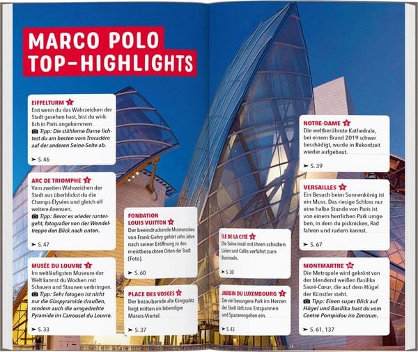 Produktbild: MARCO POLO Reisef&uuml;hrer Paris