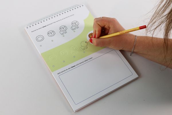 Produktbild: Zeichnen lernen mit Spurrillen - F&uuml;r Kindergartenkinder