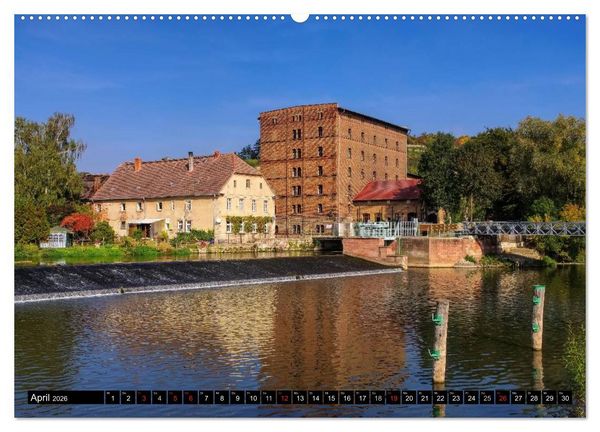 Produktbild: Freyburg - Die Perle im Unstruttal (hochwertiger Premium Wandkalender 2026 DIN A2 quer), Kunstdruck in Hochglanz