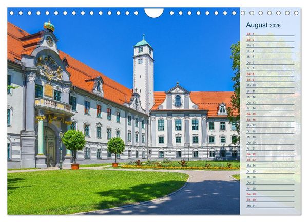 Produktbild: Romantisches Augsburg (Wandkalender 2026 DIN A4 quer), CALVENDO Monatskalender