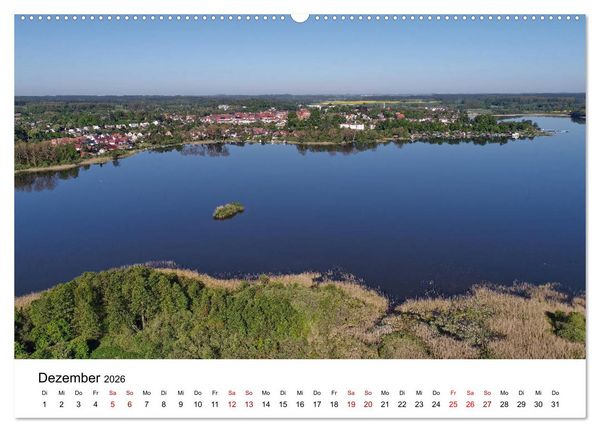 Produktbild: Sternberg in Mecklenburg - Luftaufnahmen von Markus Rein (hochwertiger Premium Wandkalender 2026 DIN A2 quer), Kunstdruck in Hochglanz