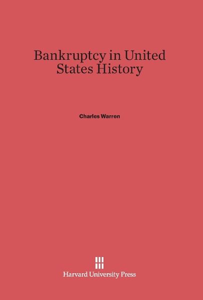 Produktbild: Bankruptcy in United States History