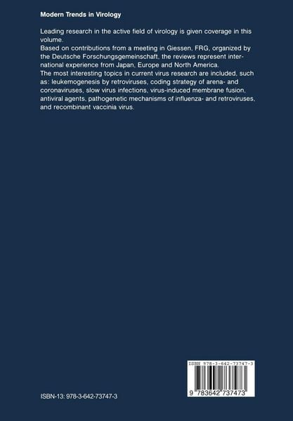 Produktbild: Modern Trends in Virology