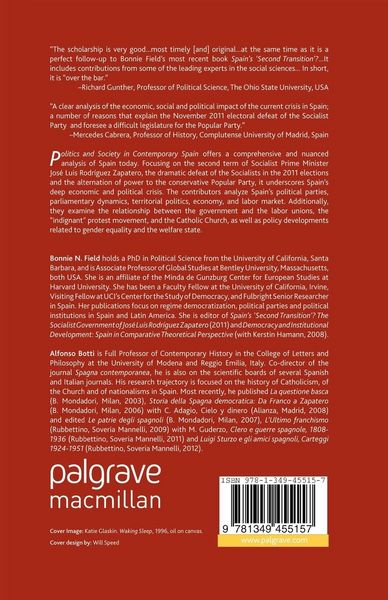 Produktbild: Politics and Society in Contemporary Spain