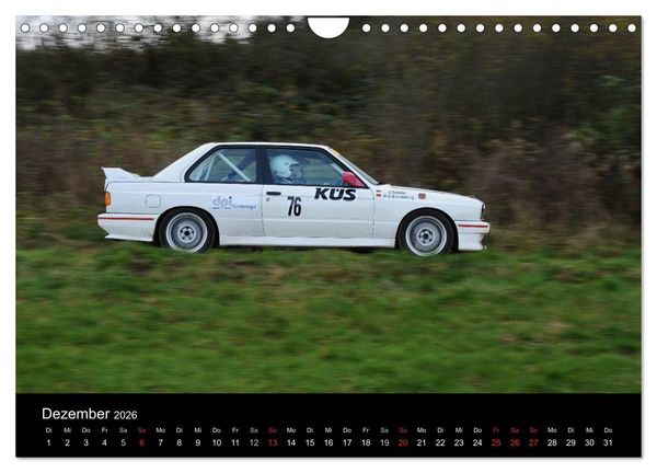 Produktbild: Asphalt und Schotter Rallye (Wandkalender 2026 DIN A4 quer), CALVENDO Monatskalender