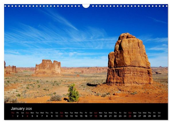 Produktbild: Spectacular Utah / UK-Version (Wall Calendar 2026 DIN A3 landscape), CALVENDO 12 Month Wall Calendar
