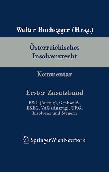 Produktbild: &Ouml;sterreichisches Insolvenzrecht