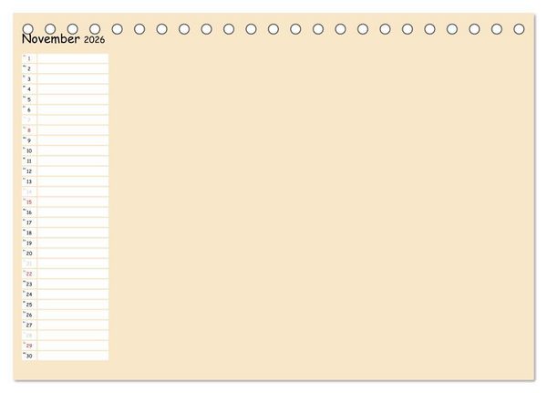 Produktbild: Bunter Bastelkalender (Tischkalender 2026 DIN A5 quer), CALVENDO Monatskalender