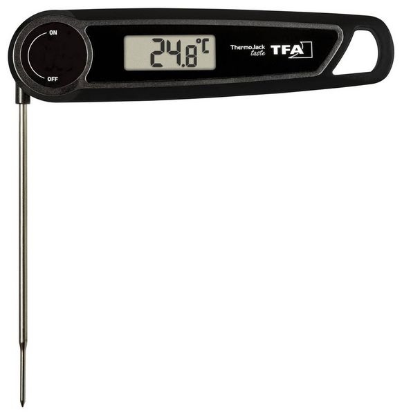 Produktbild: TFA Dostmann THERMO JACK TASTE Grillthermometer Schwarz