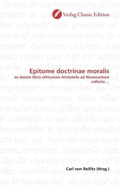 Produktbild: Epitome doctrinae moralis