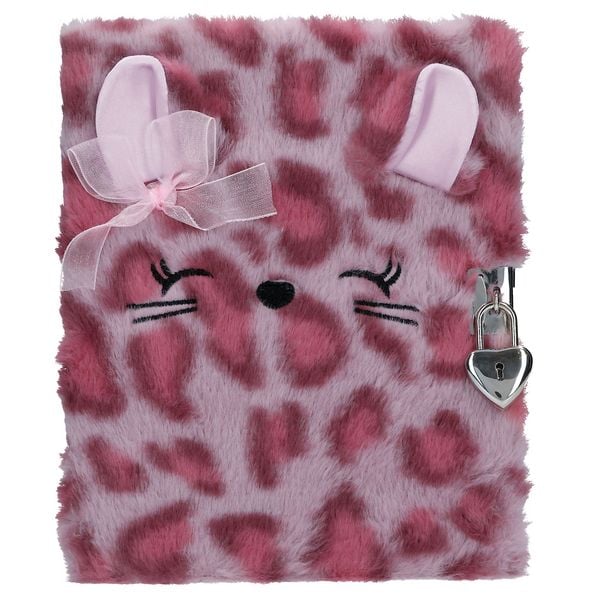 Produktbild: DEPESCHE TOPModel Tagebuch COSY CAT mit Schloss rosa