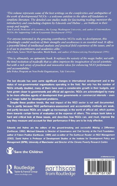 Produktbild: Non-Governmental Organisations - Performance and Accountability