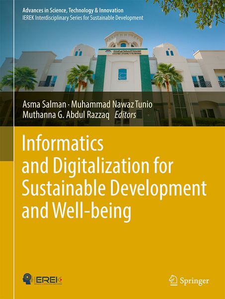 Produktbild: Informatics and Digitalization for Sustainable Development and Well-Being