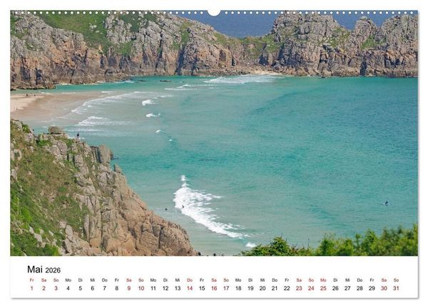 Produktbild: Von Cornwall nach Schottland (hochwertiger Premium Wandkalender 2026 DIN A2 quer), Kunstdruck in Hochglanz