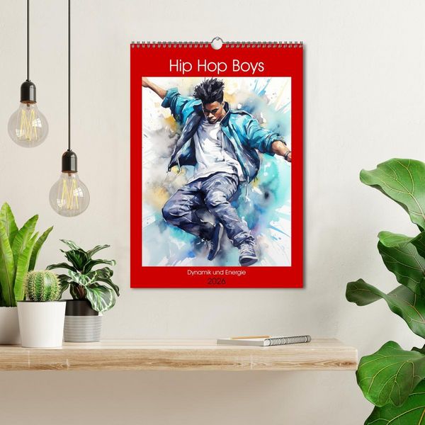 Produktbild: Hip Hop Boys. Dynamik und Energie (Wandkalender 2026 DIN A3 hoch), CALVENDO Monatskalender
