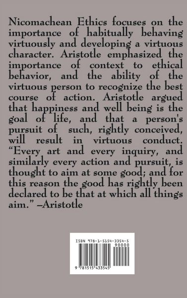 Produktbild: The Nicomachean Ethics