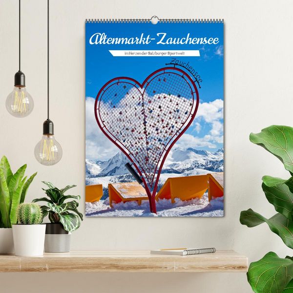 Produktbild: Altenmarkt-Zauchensee (Wandkalender 2026 DIN A2 hoch), CALVENDO Monatskalender