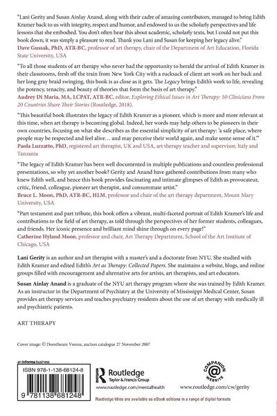 Produktbild: The Legacy of Edith Kramer
