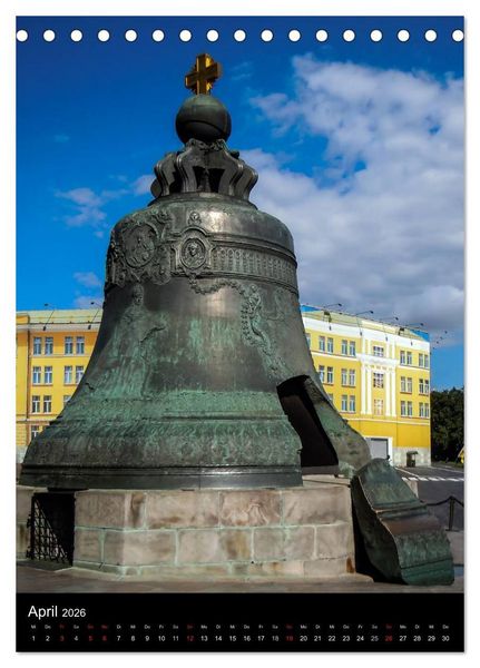 Produktbild: Moskau - Moscow - Ein Stadtportr&auml;t (Tischkalender 2026 DIN A5 hoch), CALVENDO Monatskalender