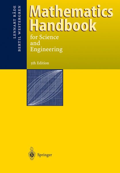 Produktbild: Mathematics Handbook for Science and Engineering