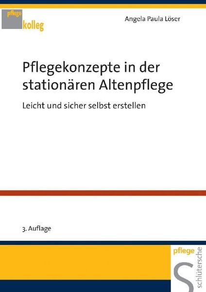 Produktbild: Pflegekonzepte in der station&auml;ren Altenpflege