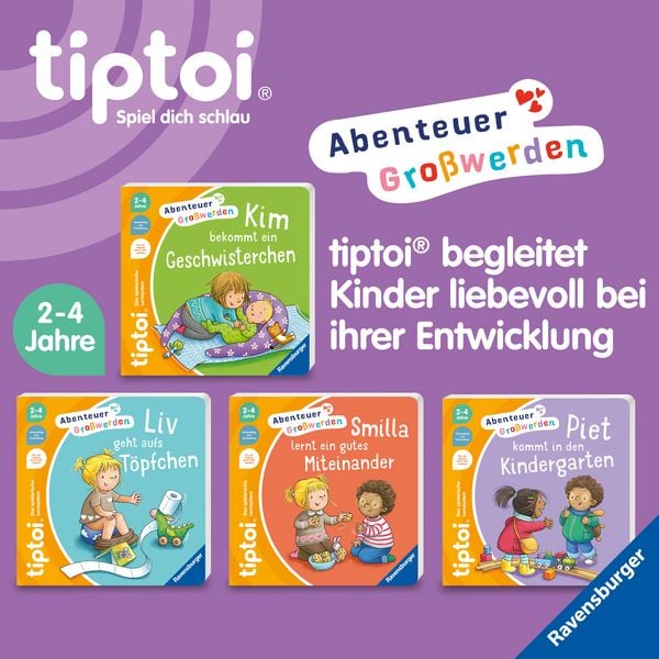Produktbild: tiptoi&reg; Abenteuer Gro&szlig;werden - Liv geht aufs T&ouml;pfchen