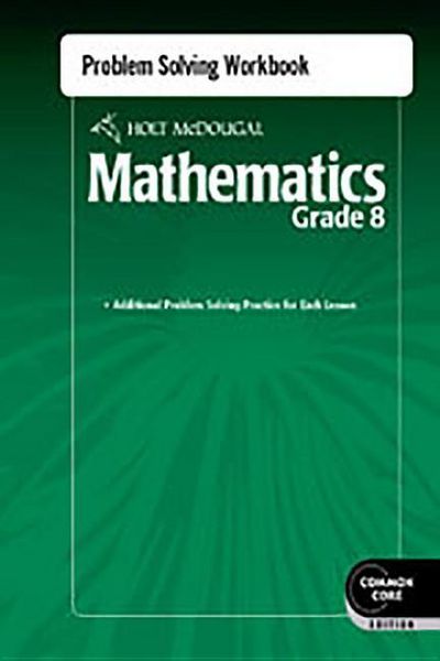 Produktbild: PROBLEM SOLVING WORKBK GRADE 8