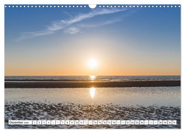 Produktbild: Amrum - Perle im nordfriesischen Wattenmeer (Wandkalender 2026 DIN A3 quer), CALVENDO Monatskalender