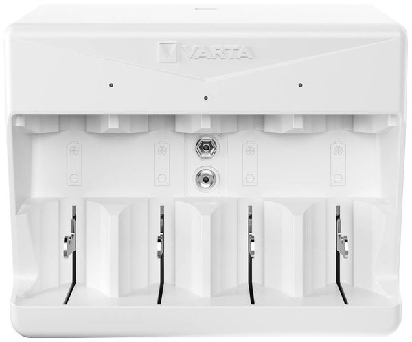 Varta Universal Charger Rundzellen-Ladegerät NiMH Micro (AAA), Mignon (AA), Baby (C), Mono (D), 9 V Block