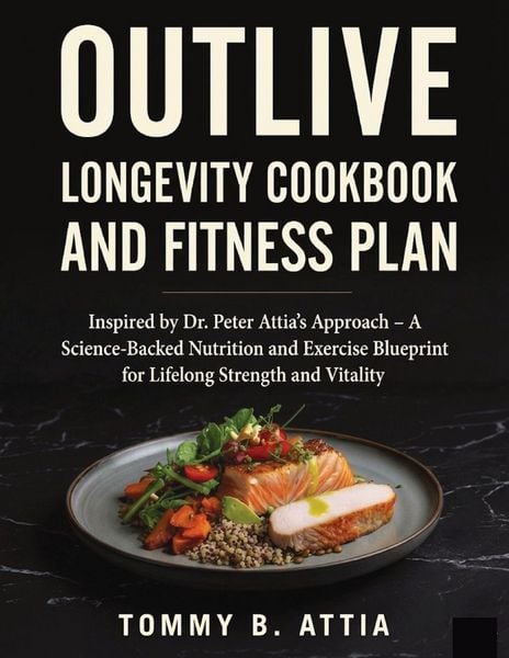 Produktbild: Outlive Longevity Cookbook and Fitness Plan