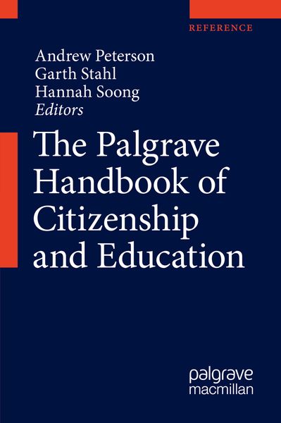 Produktbild: The Palgrave Handbook of Citizenship and Education