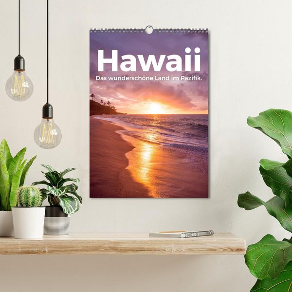 Produktbild: Hawaii - Das wundersch&ouml;ne Land im Pazifik. (Wandkalender 2026 DIN A3 hoch), CALVENDO Monatskalender
