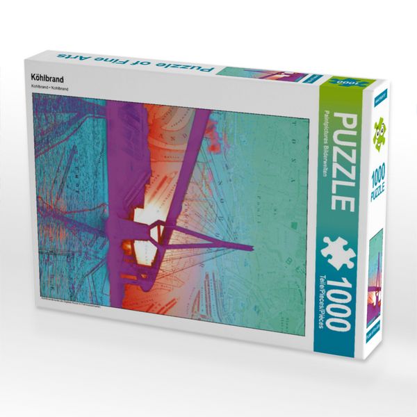 Produktbild: CALVENDO Puzzle K&ouml;hlbrand | 1000 Teile Lege-Gr&ouml;&szlig;e 64x48cm Foto-Puzzle f&uuml;r gl&uuml;ckliche Stunden