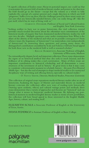 Produktbild: The Post-Historical Middle Ages