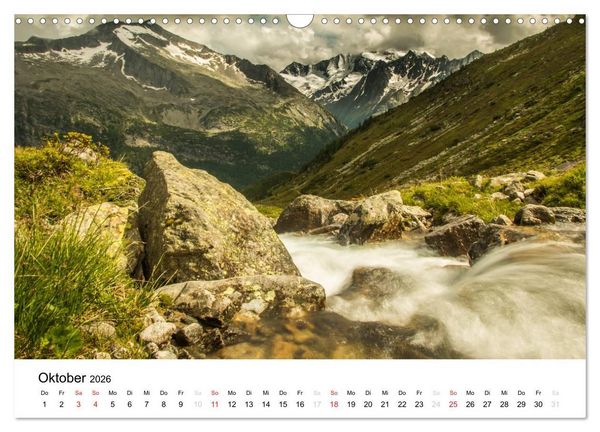 Produktbild: Bergpixel "kreuz und quer durch die Alpen" (Wandkalender 2026 DIN A3 quer), CALVENDO Monatskalender