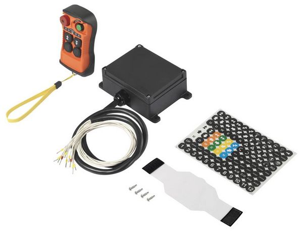 Produktbild: TRU COMPONENTS TC-Q200 36-480V TC-12835192 Industrielle Funkfernsteuerung 2-Kanal 36 - 480 V 1 St.