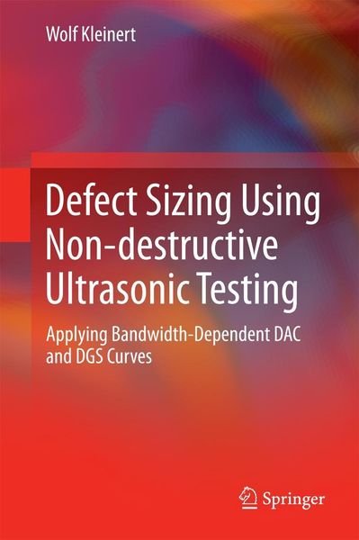 Produktbild: Defect Sizing Using Non-destructive Ultrasonic Testing