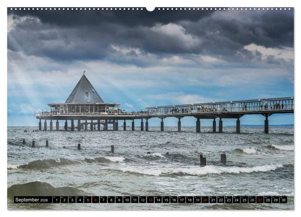 Produktbild: Die Ostseek&uuml;ste in Mecklenburg-Vorpommern (Wandkalender 2026 DIN A2 quer), CALVENDO Monatskalender