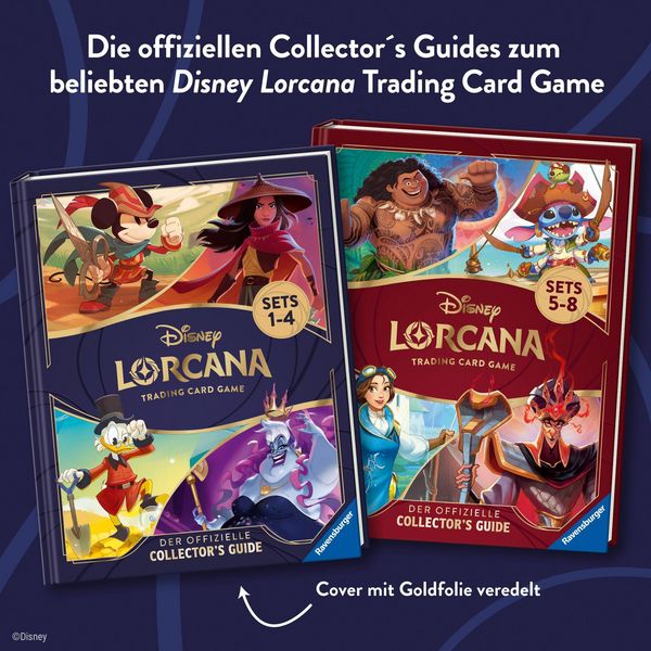 Produktbild: Disney Lorcana Trading Card Game - Der offizielle Collector&rsquo;s Guide: Sets 5-8 - Buch zum Spiel