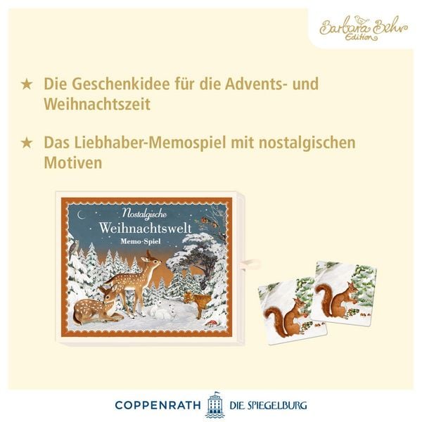 Produktbild: Schachtelspiel - Nostalgische Weihnachtswelt