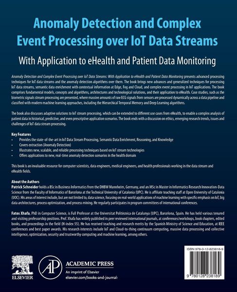Produktbild: Anomaly Detection and Complex Event Processing Over IoT Data Streams