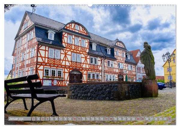 Produktbild: Ein Blick auf Herbstein (hochwertiger Premium Wandkalender 2026 DIN A2 quer), Kunstdruck in Hochglanz