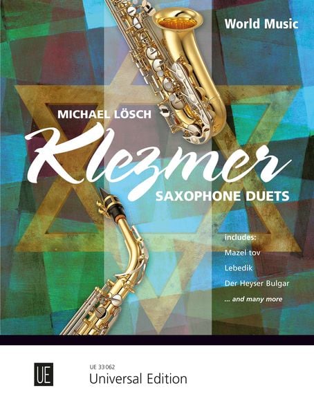 Produktbild: Klezmer Saxophone Duets f&uuml;r 2 Saxophone (AA/AT)