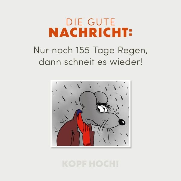 Produktbild: Uli Stein: Gute Wünsche!: Kopf hoch! Schwarzer Humor hilft