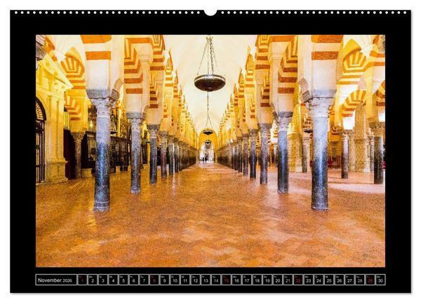 Produktbild: Andalusien - Die Seele Spaniens (hochwertiger Premium Wandkalender 2026 DIN A2 quer), Kunstdruck in Hochglanz