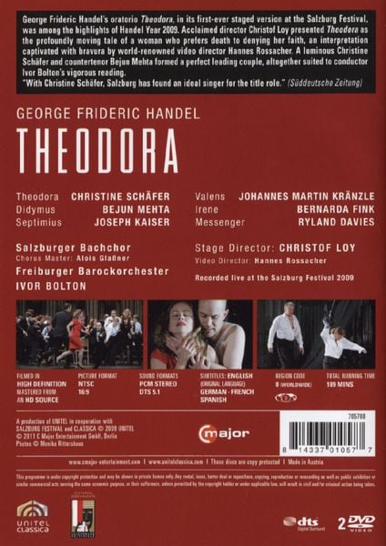 Produktbild: H&auml;ndel - Theodora [2 DVDs]