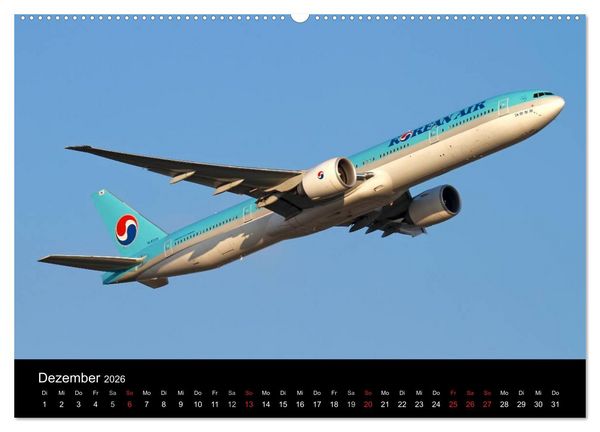 Produktbild: Welt der Flugzeuge (Wandkalender 2026 DIN A2 quer), CALVENDO Monatskalender