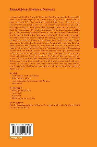 Produktbild: Staatst&auml;tigkeiten, Parteien und Demokratie
